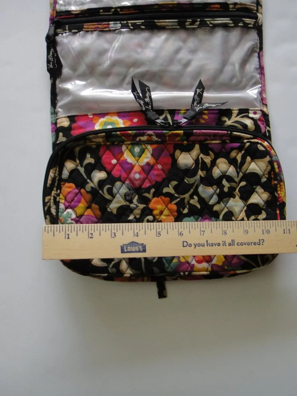 Vera Bradley Hanging Travel Organizer Suzani Toiletry Makeup Jewelry  Craft Bag